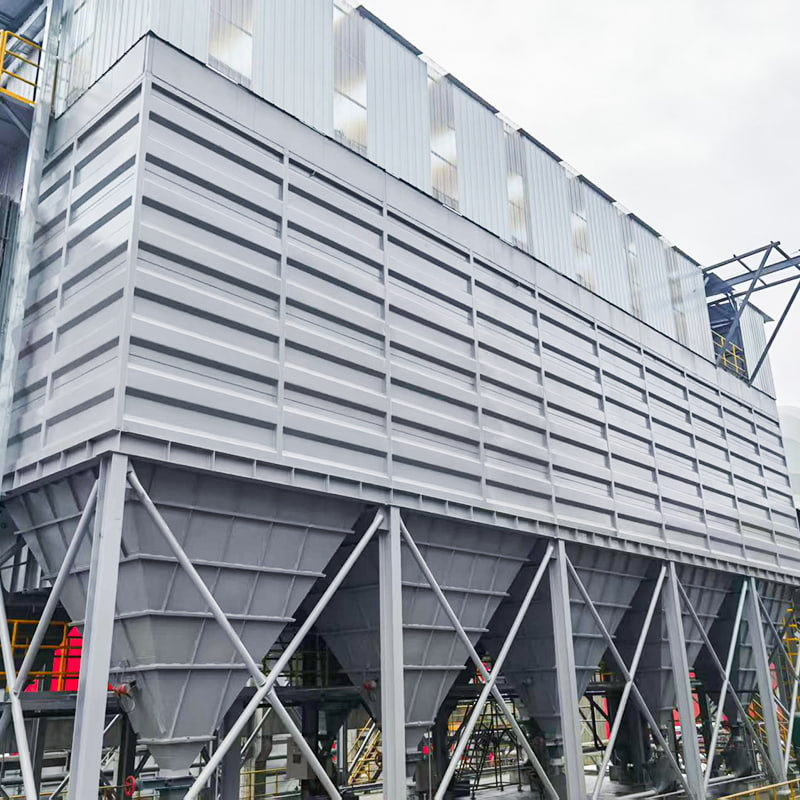 Lågtrycks Pulse Jet Filterpatron Dammuppsamlare